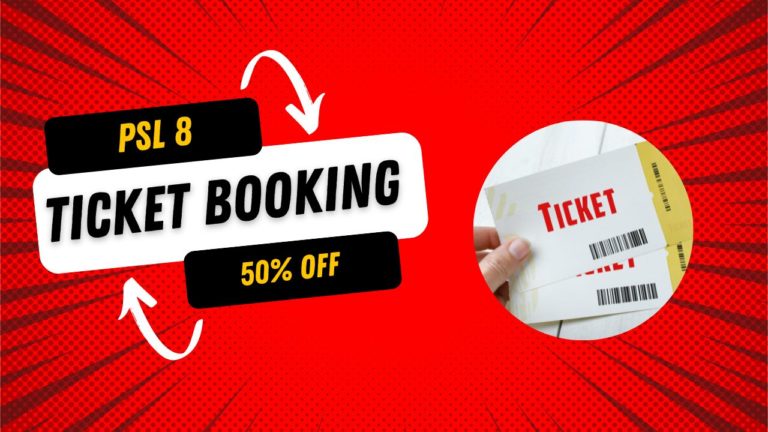PSL 2023 Tickets Booking