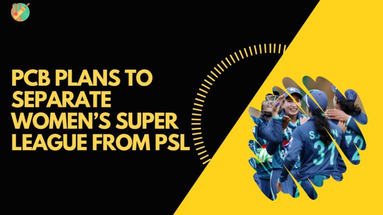 PCB Plans To Separate Women’s Super League From PSL