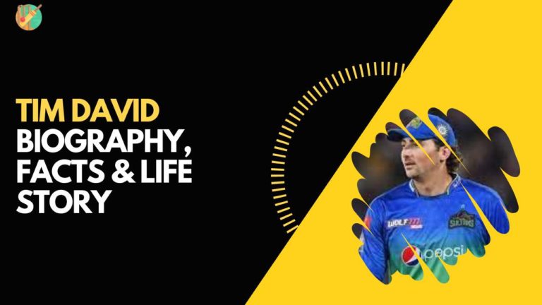 Tim David Biography, Facts & Life Story